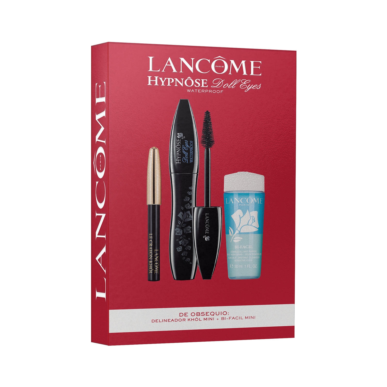 MASCARA DE PESTAÑAS HYPNÔSE DOLL EYES WATERPROOF SET DE REGALO (SET DE MAQUILLAJE)